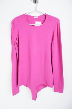 Боди Incanto ягодного цвета, маркировка М, визуально 46 размер