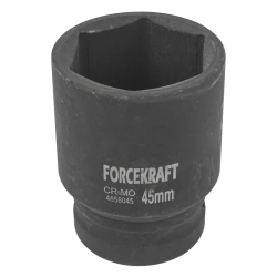 Головка ударная 1'', 45мм (6гр.) FORCEKRAFT FK-4858045