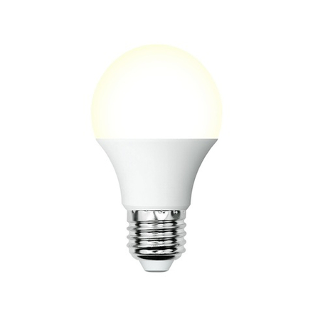 LED-A60-10W-3000K-E27-FR-SLS Лампа светодиодная. Форма A. матовая. Теплый белый свет 3000K. ТМ Volpe