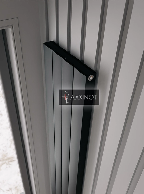Axxinot Barkas V 1500 - вертикальный алюминиевый радиатор высотой 1530 мм
