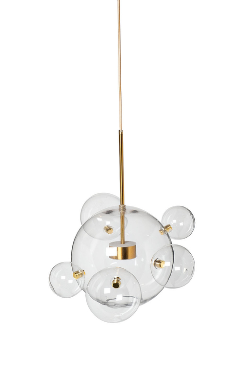 92EL-YG20074B-8W Светильник потолочный латунь d.30см