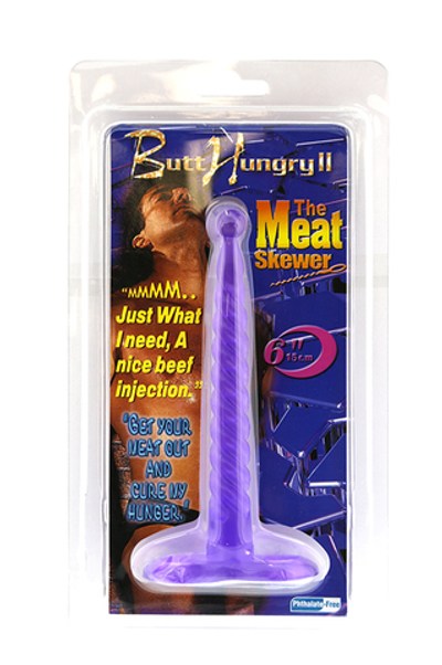 Фиолетовая силиконовая втулка-спираль - 15,2 см.