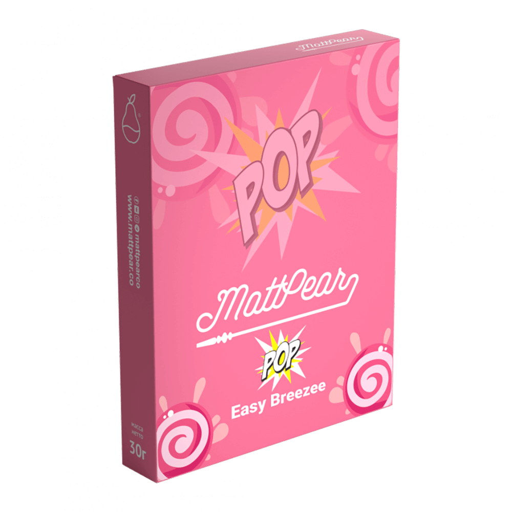 Mattpear Pop - Easy Breezee (Смузи из киви с лимоном и льдом) 30 гр.