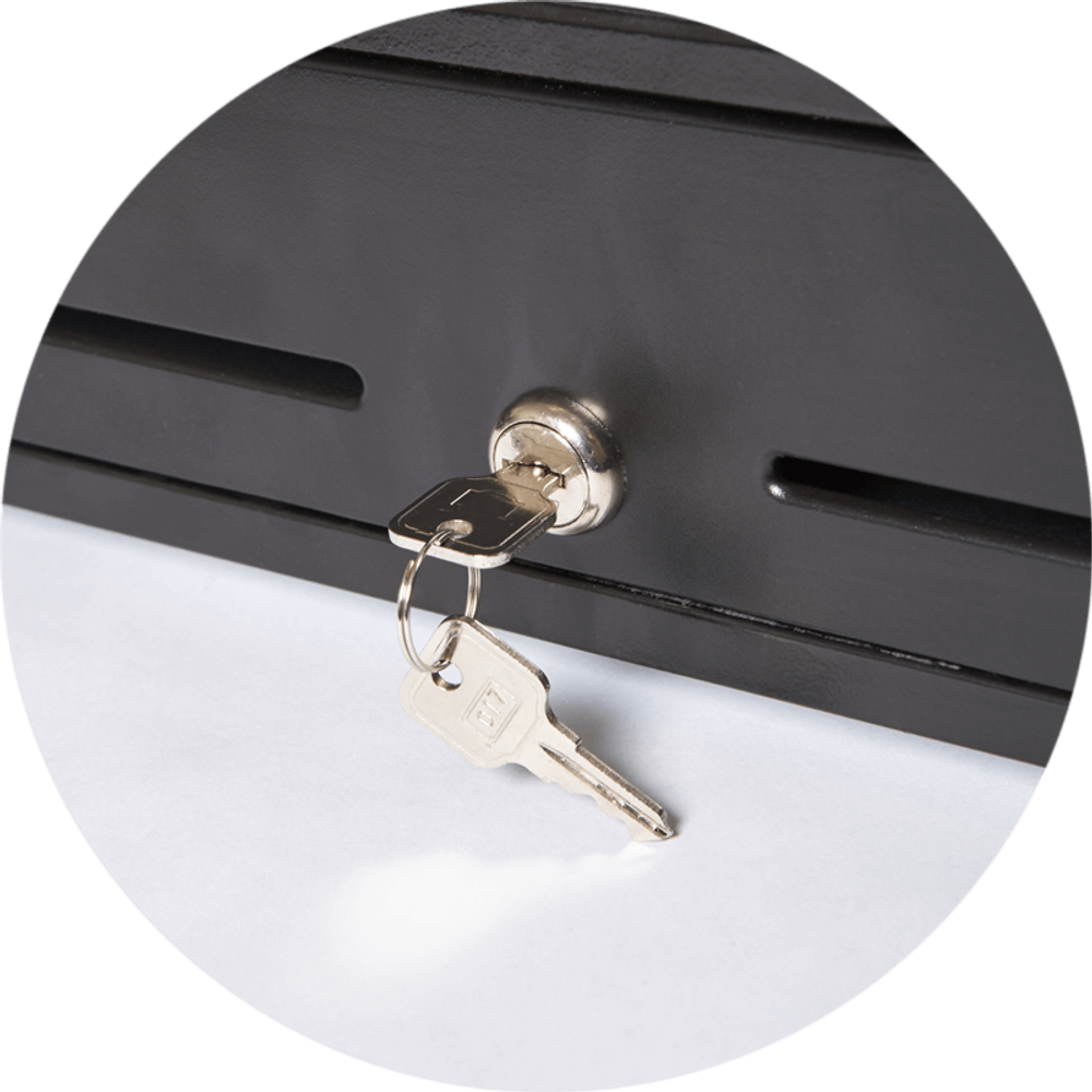 Денежный ящик PayTor MK-410S (Черный, Штрих, арт. MK-410-5111-13B2-1)