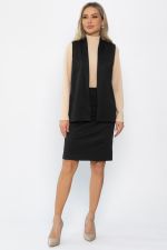 Костюм с юбкой Окси (черный) К14336-8М LT Collection