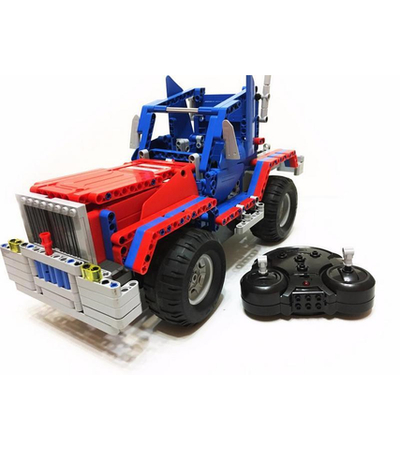 Р/У конструктор CaDA Technic грузовик / джип "Оптимус Прайм" (531 деталь)