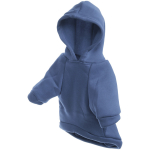 Кофта - толстовка для мелких пород собак «BRO Style», цвет тёмно - синий, р M (на флисе)