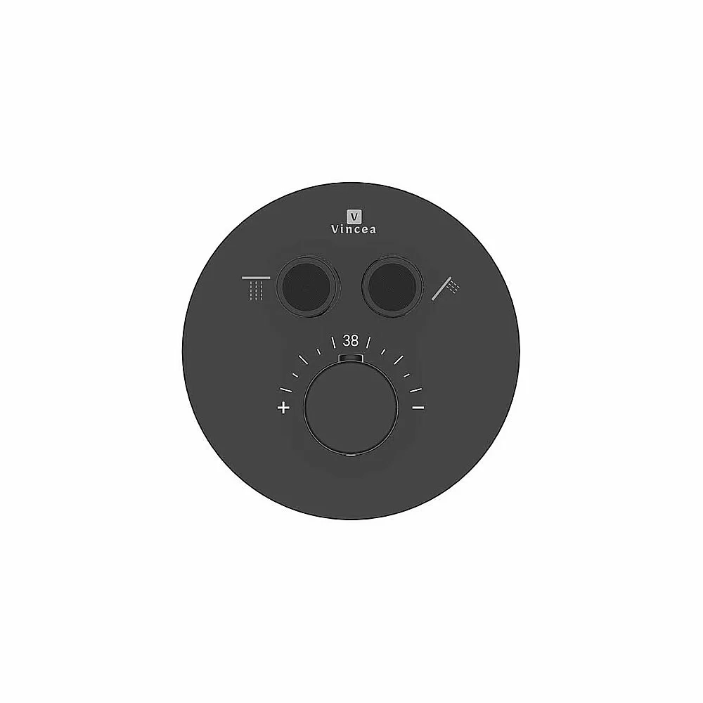 Душевая система Vincea Inspire VSFW-3I22MT5MB черная матовая