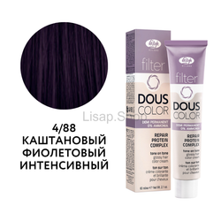 Полуперманентный безаммиачный крем-краситель тон-в-тон "Filter Dous Сolor" (60мл)