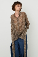 Блуза Лео с драпировкой