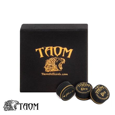 Наклейка для кия Taom Pro ø13мм Medium в индивидуальной упаковке 1шт.