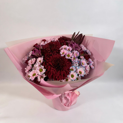 Букет Багровый M
