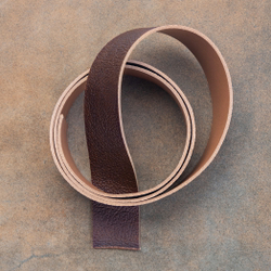 Ременная заготовка Grain Cognac (2,8+ мм), цв. Коричневый