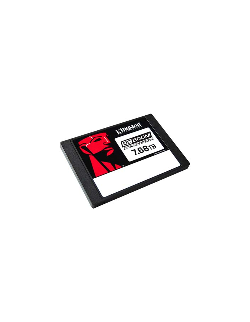 Kingston Enterprise SSD 7,68TB DC600M 2.5" SATA 3 R560/W530MB/s 3D TLC MTBF 2M 94 000/34 000 IOPS 14016TBW (Mixed-Use) 3 years
