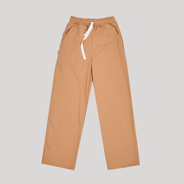 Wide Sweatpants LOGO Macchiato