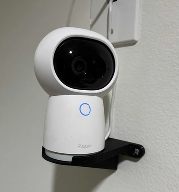 Кронштейн-полка для камеры Aqara G3 на стену, черная, 3D печать