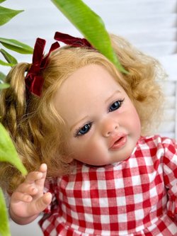 Кукла Реборн мягконабивная 60см в пакете (FA-041B)
