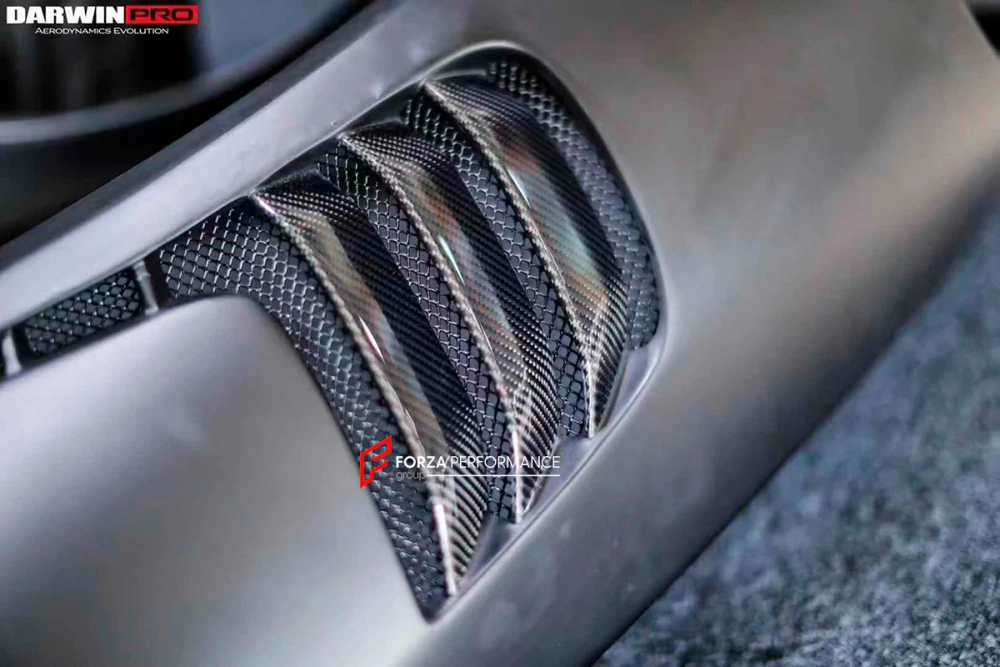 Оригинальные передние крылья DARWINPRO для PORSCHE 911 991.2 TURBO S 2015–2020 в стиле GT3RS