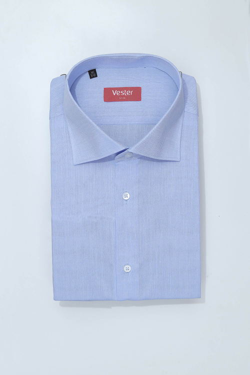 Сорочка мужская VESTER короткий рукав, бамбук/пэ 72915 07