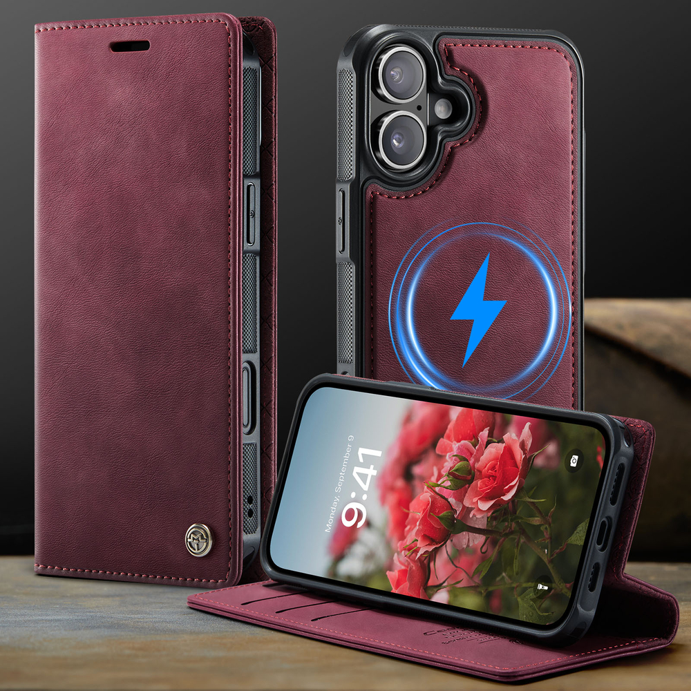 Чехол-кошелек CaseMe 2 in 1 MagSafe iPhone 17