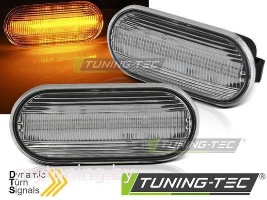 Повторители поворота WHITE LED SEQ для VW GOLF 4 / BORA 95- / GOLF 3 95-/ IBIZA 95 -99/ TOLEDO