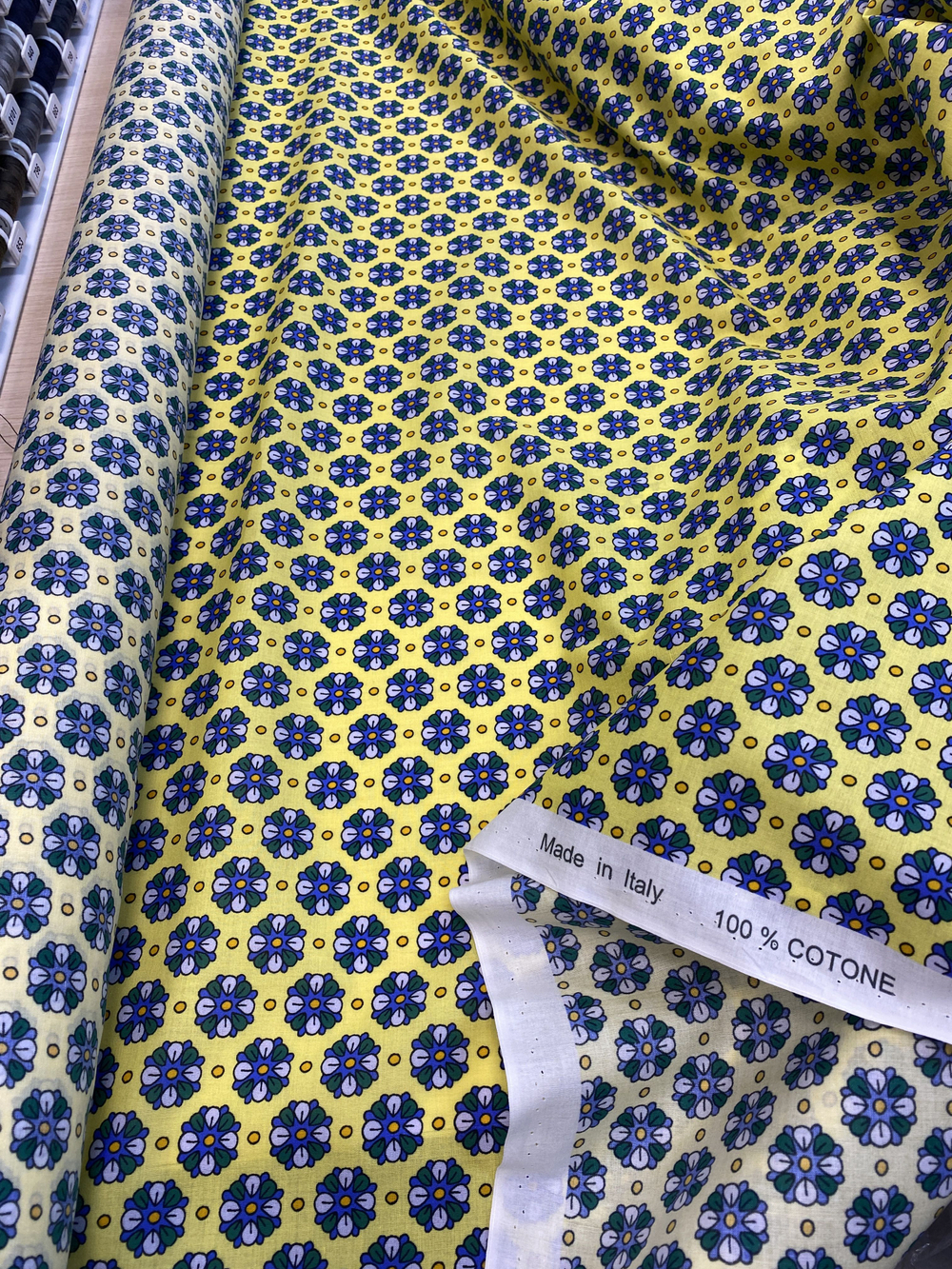 Ткань хлопок-батист 100%-хлопок (Италия) ш-150см 1м