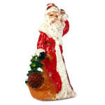 Свеча новогодняя дед мороз в ассорт., 5,5*3,7*8см, Пак