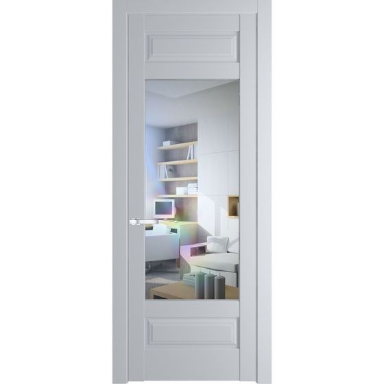 Межкомнатная дверь эмаль Profil Doors 4.3.3PD лайт грей остеклённая