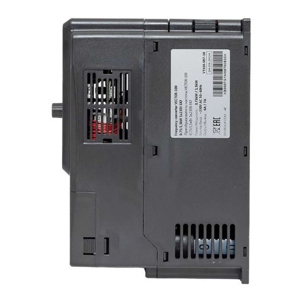 Преобразователь частоты  EKF VT100-0R7-1B