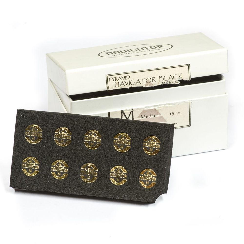 Наклейка для кия "Navigator Pyramid Black" (M) 13мм