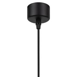 Светильник подвесной (подвес) ЭРА PL18 BK/CL MR16 GU10 потолочный цилиндр черный, прозрачный