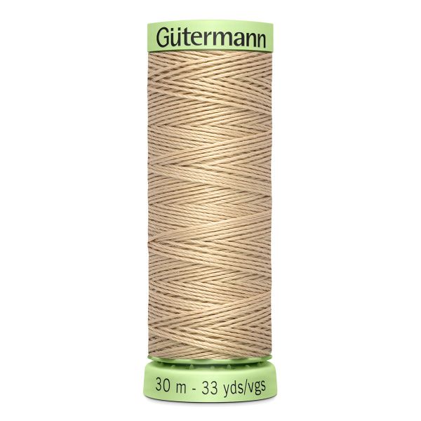 Нитки отделочные Gutermann Top Stitch 30 (30 метров), 5 кат. | 186 крем-брюле