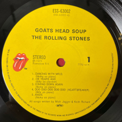 Винтажная виниловая пластинка LP The Rolling Stones Goats Head Soup (Japan 1979) (Obi) Coming Down Again