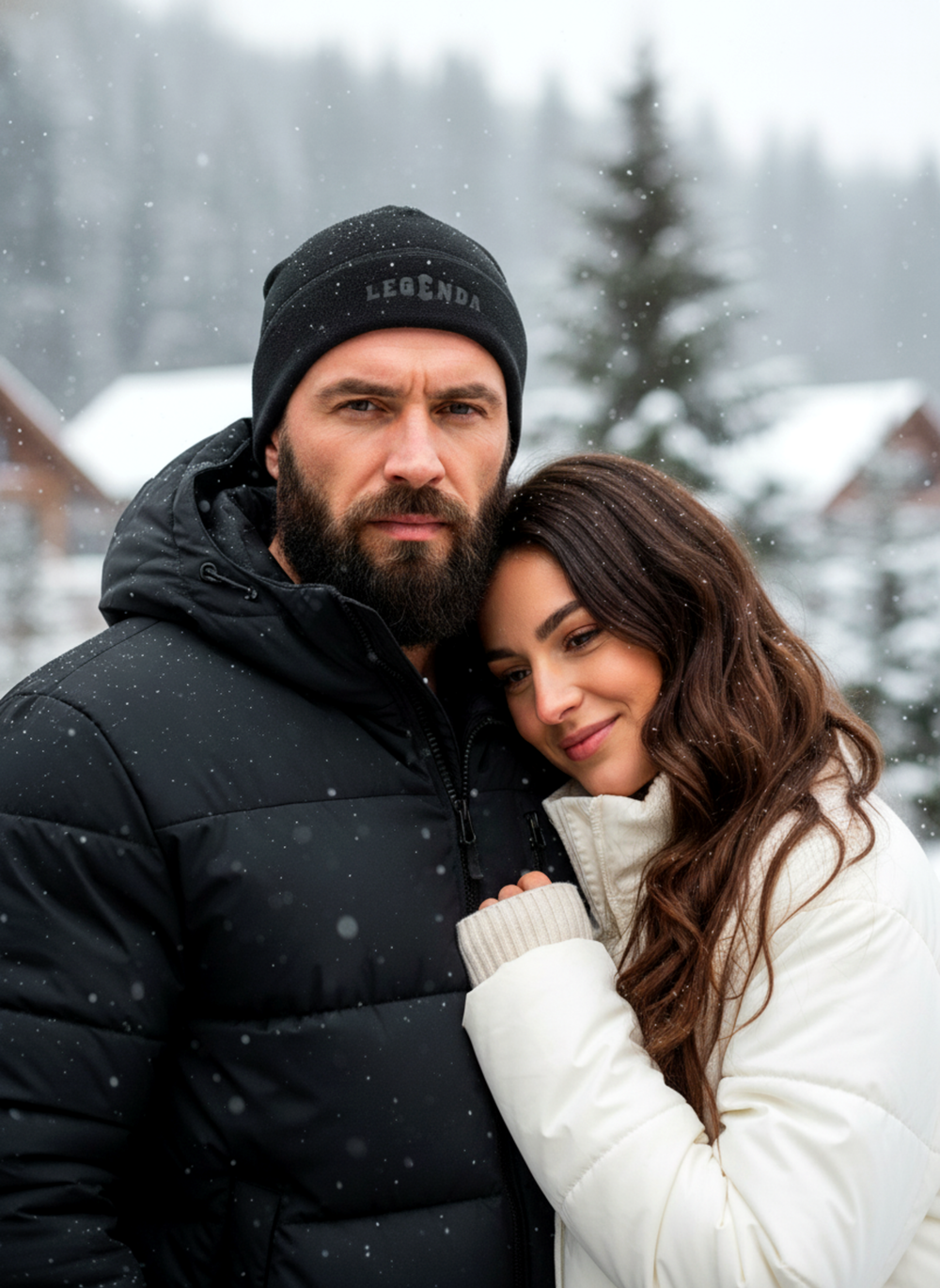 Шапка флисовая LEGENDA Original черная