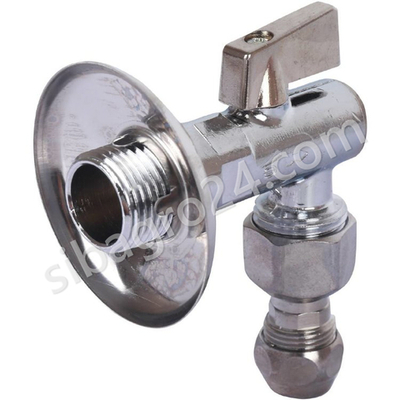 Кран шаровый угловой мини 1/2 КПЭМ