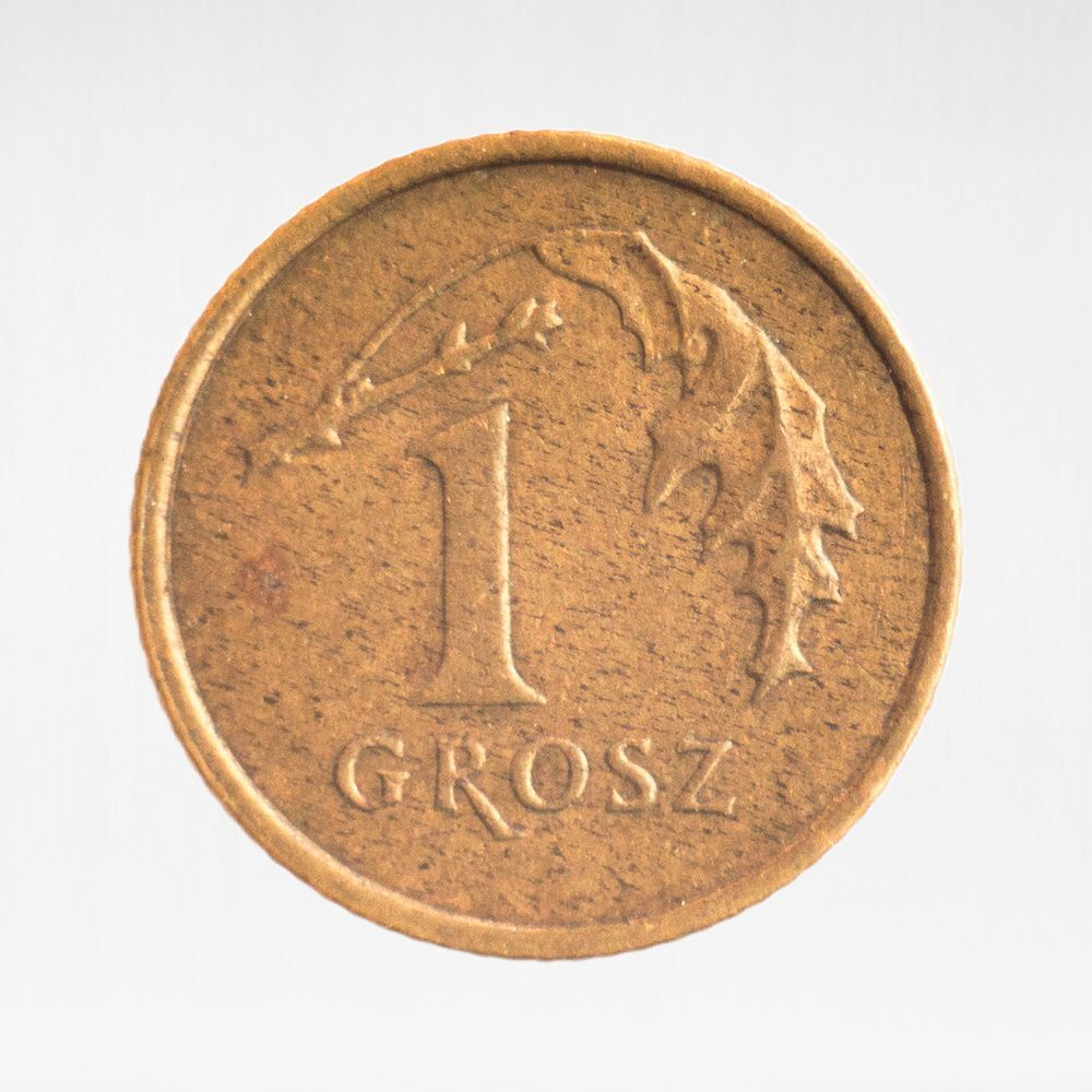 Poland, 1 Grosz, 2004, VF