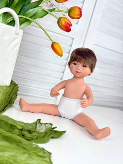 Кукла D Nenes виниловая 34см Marco без одежды (022303W)