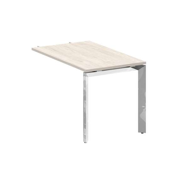 Onix Direct Lux Брифинг-приставка П-обр. м/к M-O.MP-BR-11 Денвер Светлый/Нержавеющая Сталь/Хром 1180