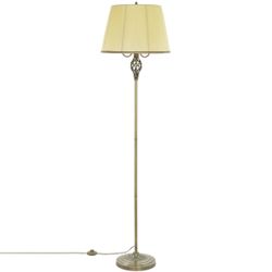 Citilux Вена CL402933 Торшер бронза с кремовым абажуром