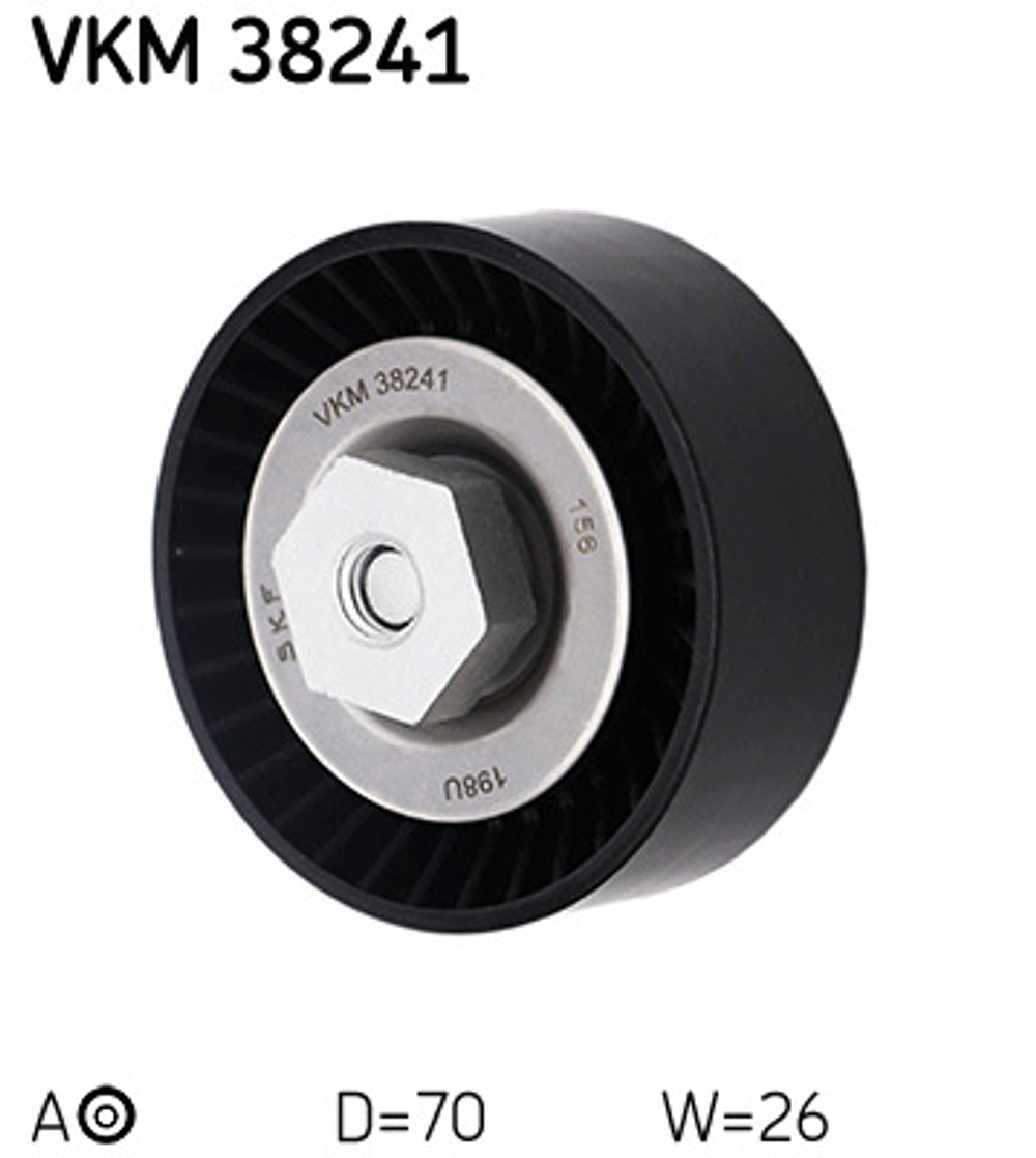 SKF - VKM38241-SKF - Belt Tensioner, V-ribbed belt