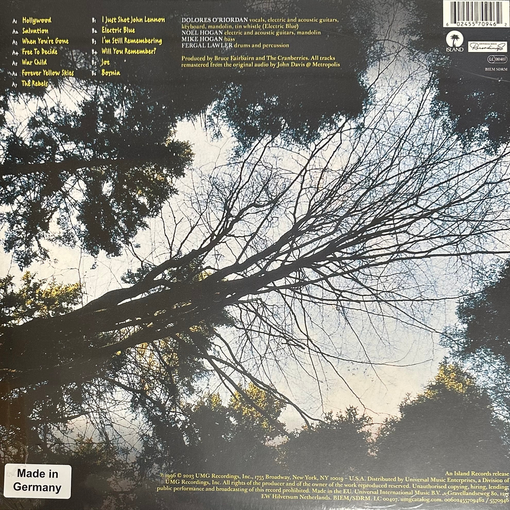 The Cranberries ‎– To The Faithful Departed (Европа 2023г.)