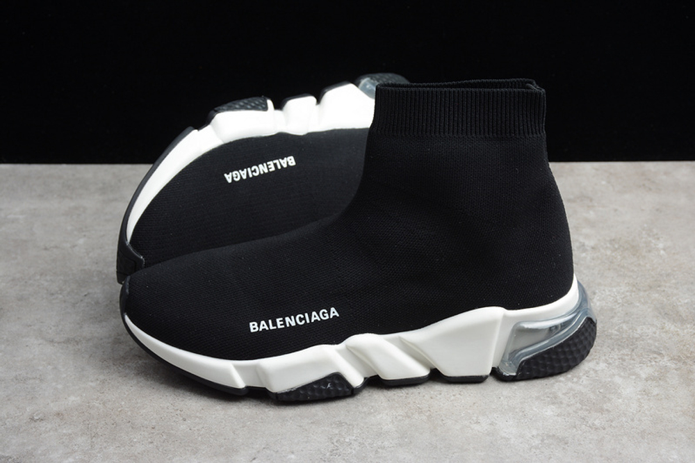 Balenciaga Speed Trainer Black White 2021