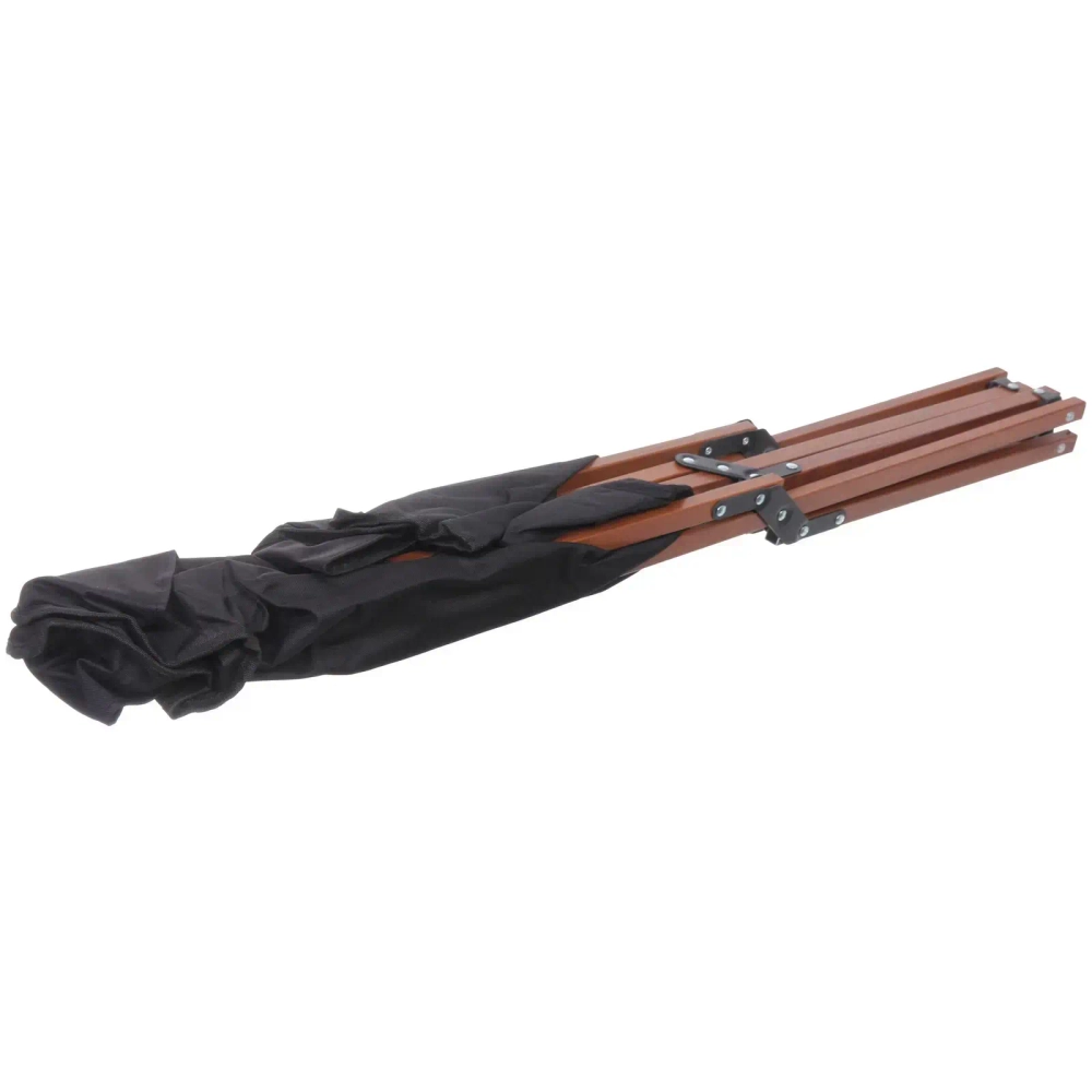 Кресло складное до 120 кг DC-6016, 52*63*90 см, цвет: чёрный, каркас алюминий, ТуристМастер