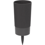 Ваза под срезку Версаль Д150мм, В280мм (с колышком)(графит)