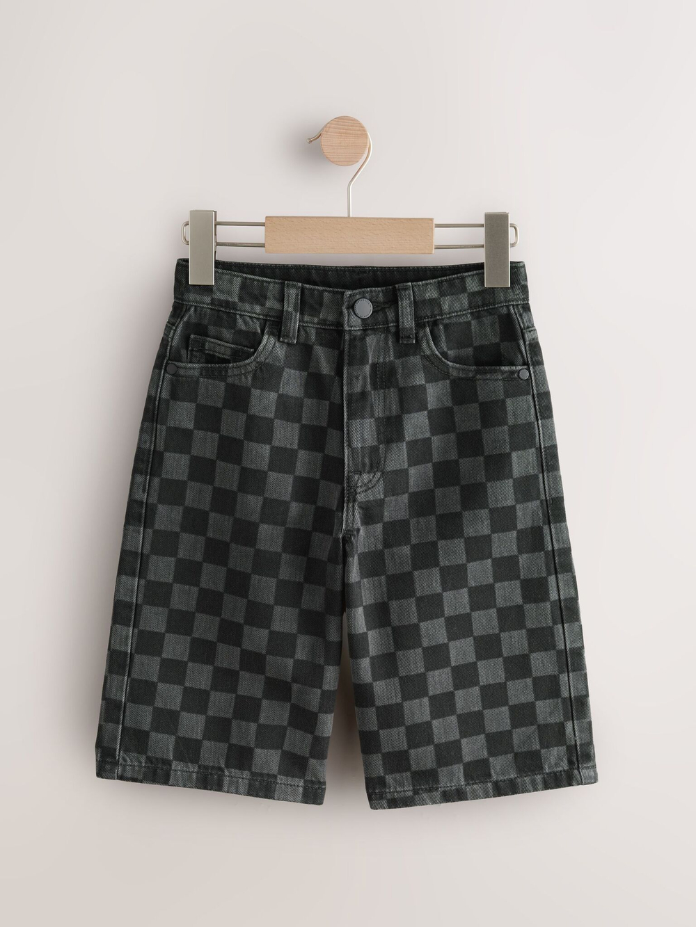 Шорты джинсовые для мальчика Next AC5-650, Черный