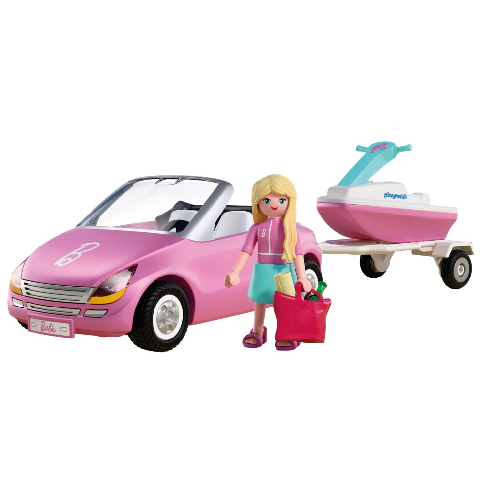 Playmobil 72123 x Barbie Кабриолет с гидроциклом 37 деталей — фото 2