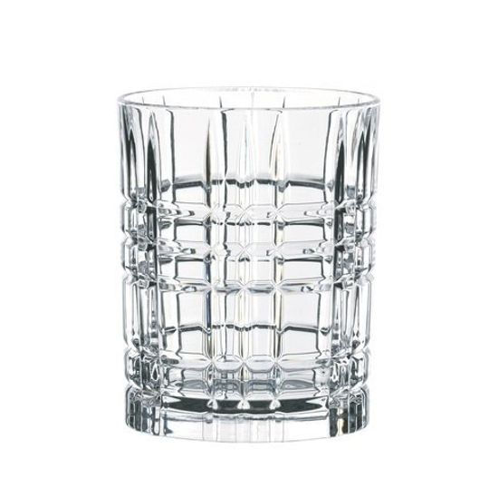 Nachtmann SQUARE - Набор стаканов для виски 4 шт 345 мл бессвинцовый хрусталь