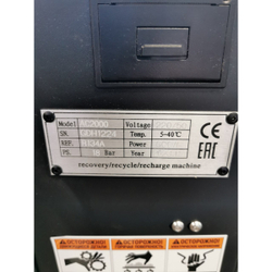 WDK-AC2000 (УЦЕНКА 04) Установка для заправки кондиционеров, автоматическая