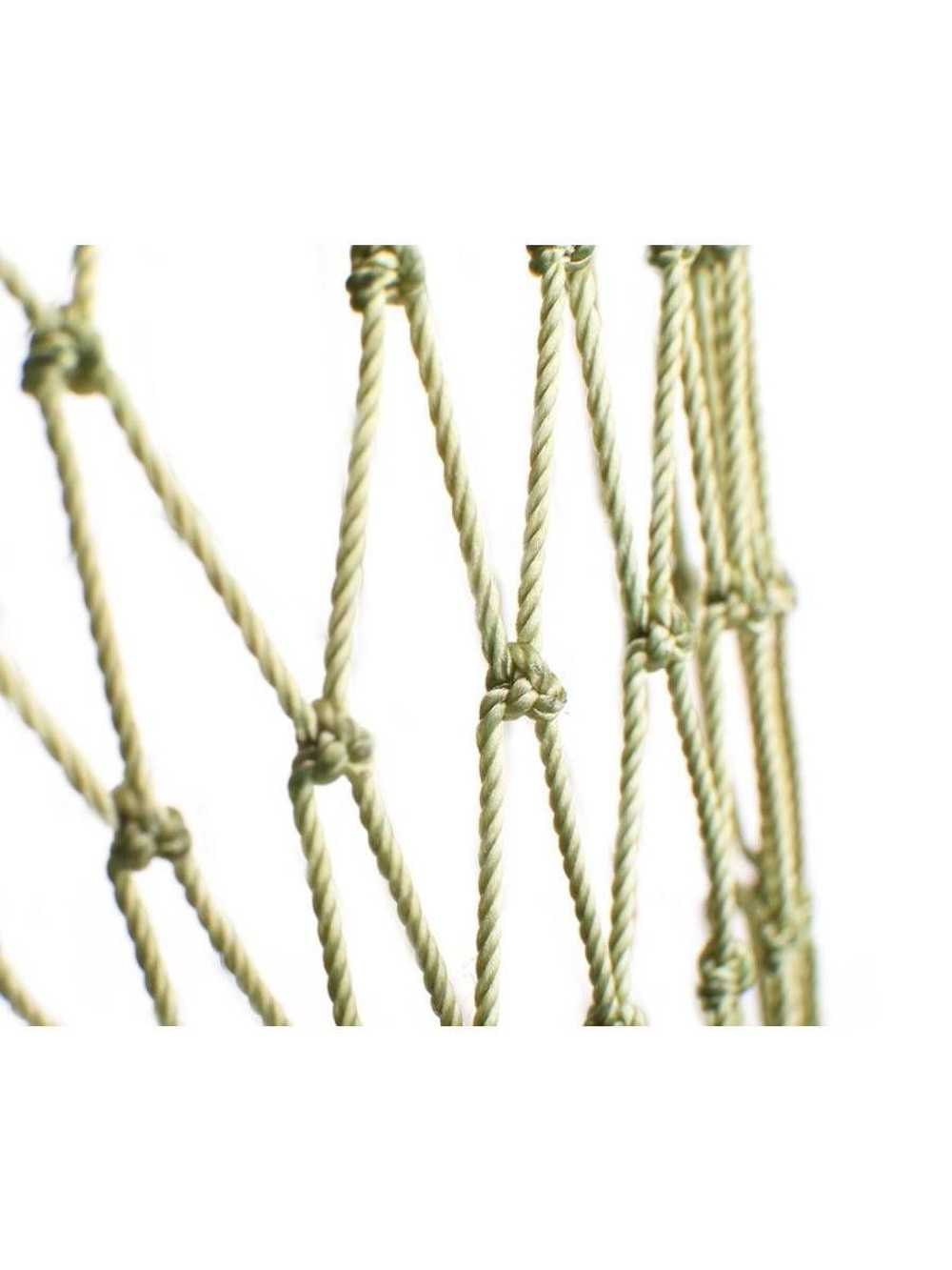 Сеть строительная капроновая узловая термофиксированная SPIDER 26 мм, 210den /12 (0,8мм), 250ячей (упаковка 20 кг) зеленый