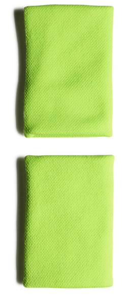 Теннисные напульсники Adidas Tennis Wristband L (OSFM) - Yellow